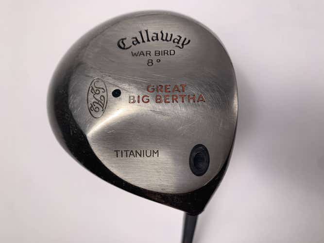 Callaway Original Great Big Bertha Driver 8* GBB UL Firm Graphite Mens RH