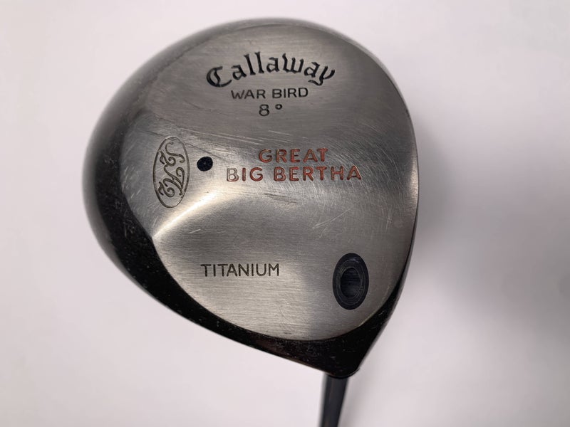 Callaway Original Great Big Bertha Driver 8* GBB UL Firm Graphite Mens RH