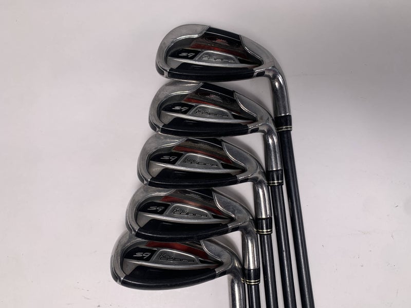 Cobra S9 Iron Set 8-PW+GW+SW Graphite Design YS 55g Regular Graphite Mens RH
