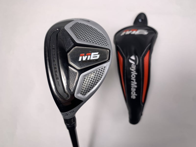 TaylorMade M6 3 Hybrid 19* Fujikura Atmos 6R Regular Graphite Mens LH HC