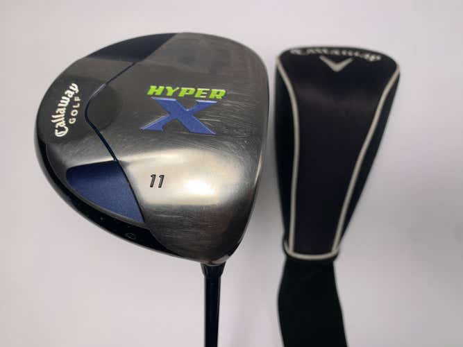 Callaway Hyper X Driver 11* Aldila 55g Ladies Graphite Womens RH HC Midsize Grip
