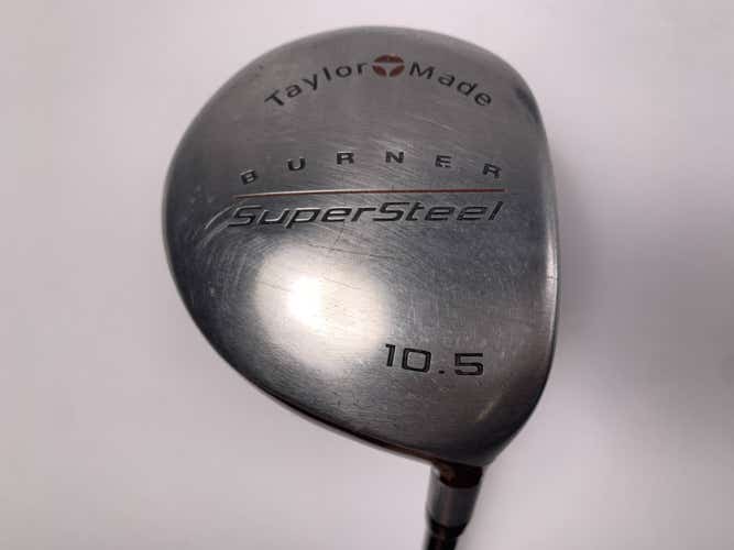 TaylorMade Supersteel Driver 10.5* Bubble M-70 70g Senior Graphite Mens RH