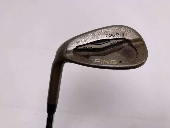 Ping Tour-S Rustique Sand Wedge SW 56* Black Dot KBS Tour Stiff Steel Mens LH