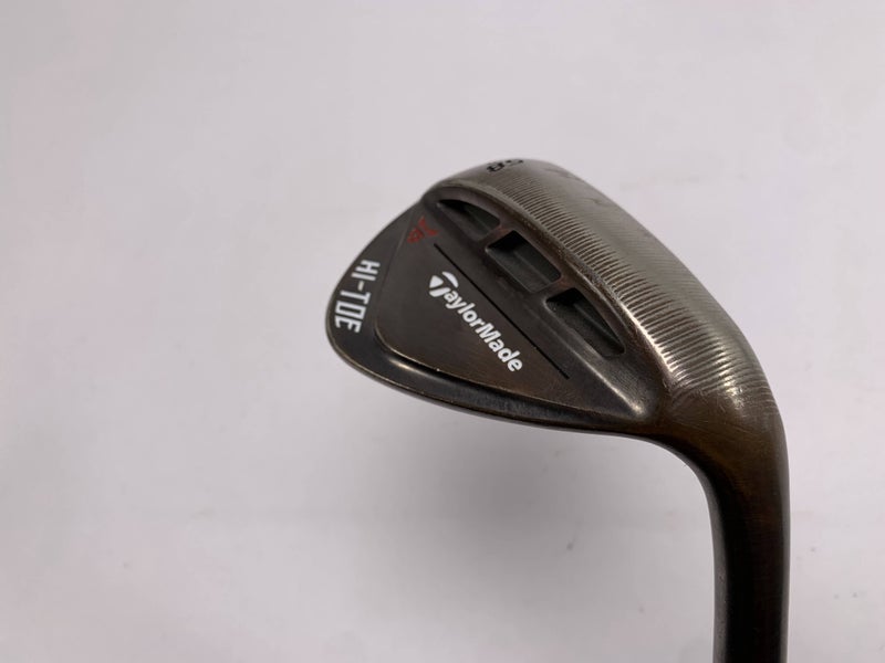 TaylorMade HI-TOE RAW Lob Wedge LW 58* 10 Bounce KBS Hi-Rev 2.0 115g Mens RH