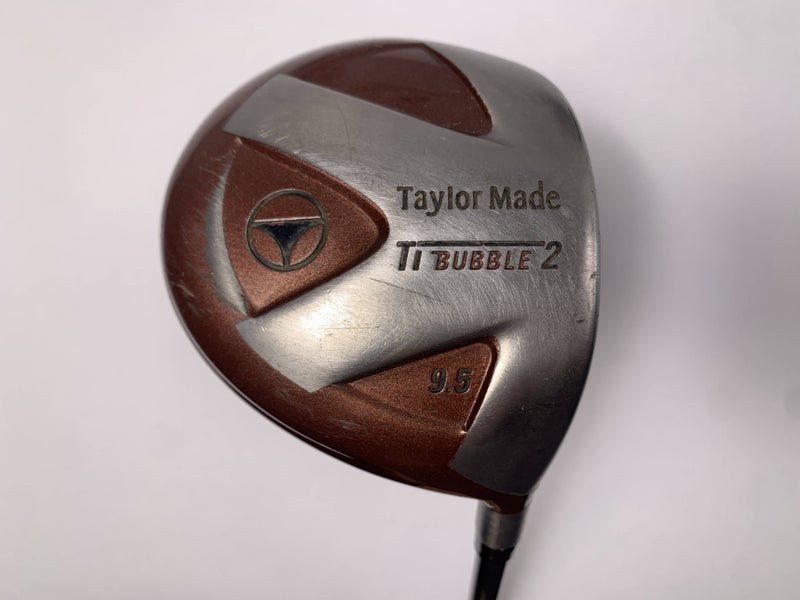 TaylorMade Ti Bubble 2 Driver 9.5* 90g Stiff Graphite Mens RH
