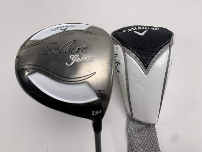 Callaway Solaire Gems Driver 13.5* Solaire 55g Regular Graphite Mens RH HC- Dent