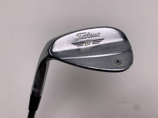 Titleist Vokey SM7 Tour Chrome Gap Wedge GW 52* 8 Bounce F-Grind Steel Mens LH