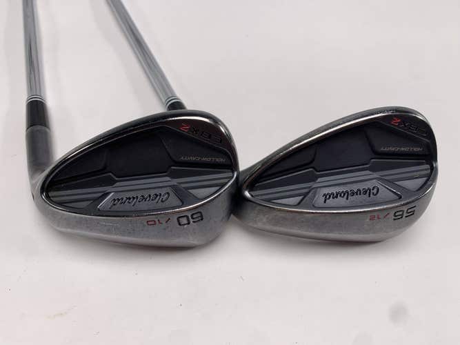 Cleveland CBX 2 Black Satin Wedge Set 56* 12 60* 10 DG Tour Issue Mens RH