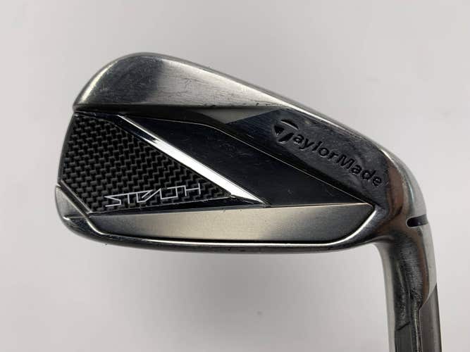 TaylorMade Stealth Single 6 Iron True Temper Dynamic Gold Regular Steel Mens RH