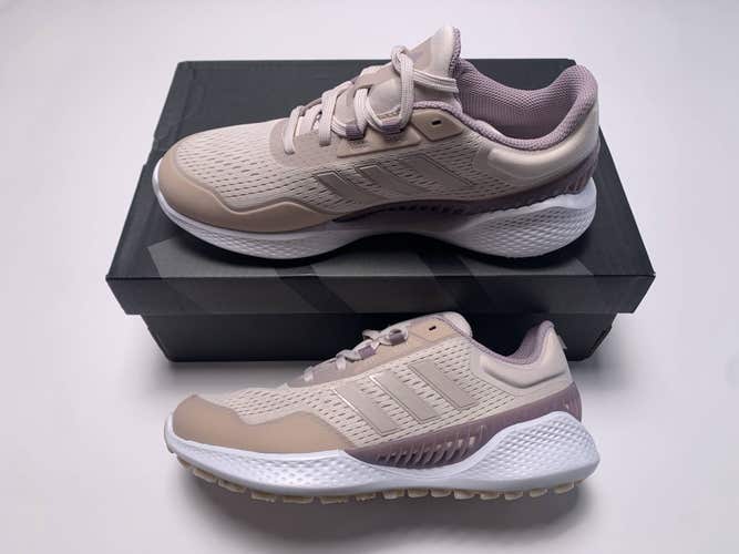 Adidas Summervent 24 Golf Shoes Beige Pink Women's SZ 7.5 (IG3262)