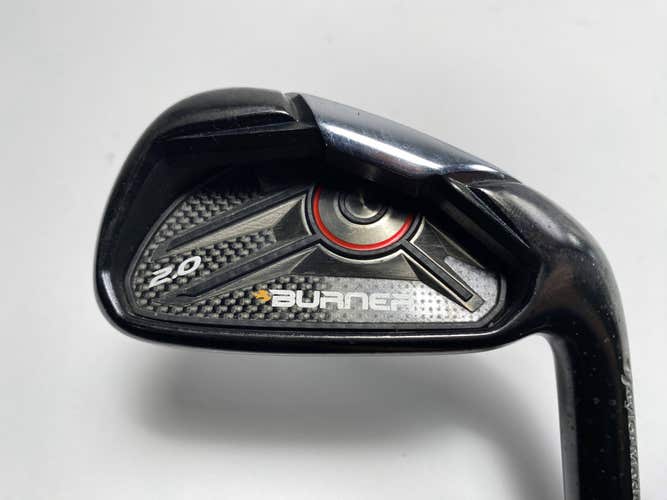 TaylorMade Burner 2.0 Single 6 Iron 85g Stiff Steel Mens RH Midsize Grip