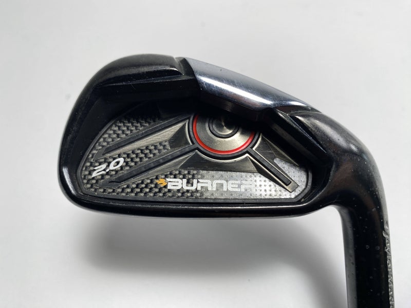 TaylorMade Burner 2.0 Single 6 Iron 85g Stiff Steel Mens RH Midsize Grip