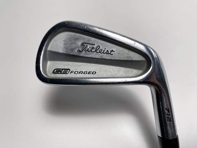 Titleist 712 CB Single 6 Iron Project X Precision Rifle 6.0 Stiff Steel Mens RH