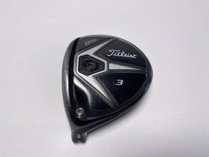 Titleist 915 F Fairway Wood 3* HEAD ONLY Mens LH