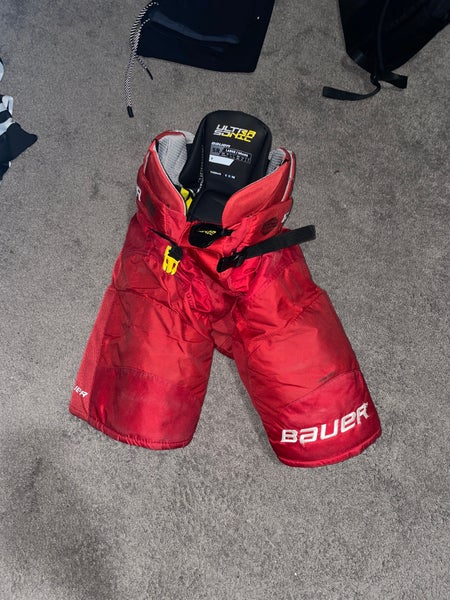 Senior Large Bauer Supreme Ultrasonic Hockey Pants (Used)