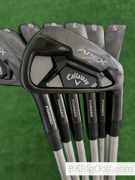 Callaway Apex 21 Black Smoke Forged Iron Set 4-P / C-Taper Lite 110 Stiff