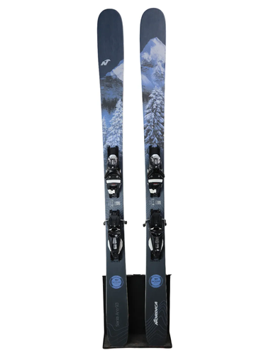 USED Nordica Santa Ana 93 Ti Skis 165cm with Look NX 12 Bindings