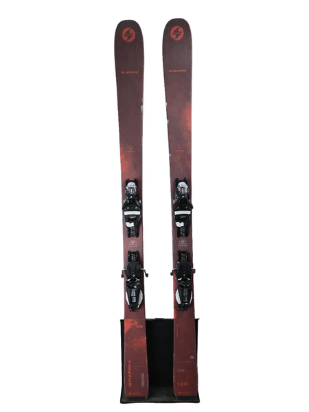 USED Blizzard Brahma 88 Skis 165cm with Look NX 12 Bindings