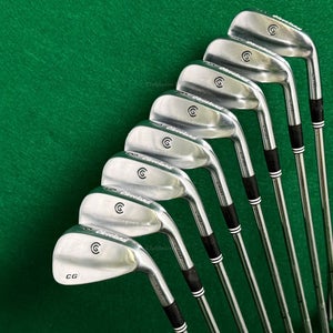 Cleveland CG1 CMM Chrome 3-PW Iron Set True Temper Dynamic Gold S300 Steel Stiff