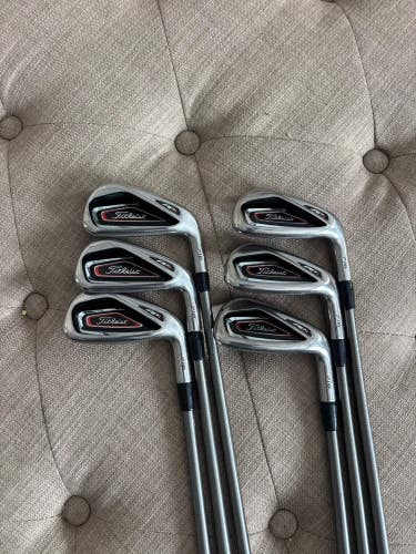 Titleist 716 AP1 Iron Set 6-GW SteelFiber i95 Regular Flex +1/4 NICE