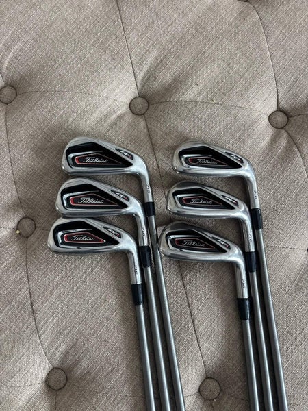 Titleist 716 AP1 Iron Set 6-GW SteelFiber i95 Regular Flex +1/4 NICE