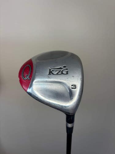 KZG Q 3-Wood ACD Graphite 75g Stiff Flex 43