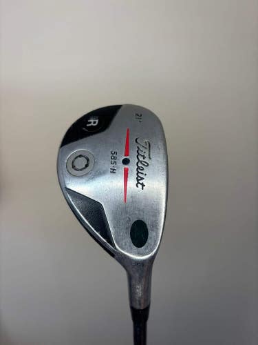 Titleist 585 H 3 Hybrid 21 4175 Graphite Regular Flex 40 NICE