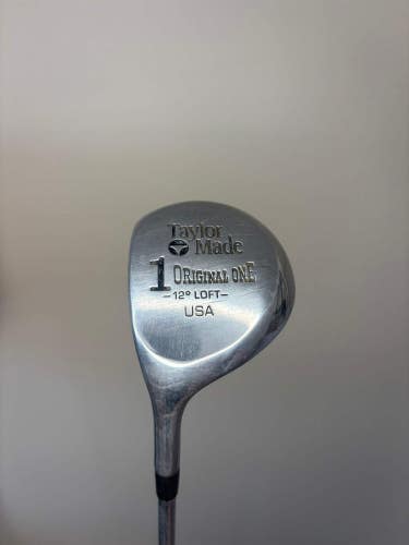 Taylormade Vintage Original One Driver 12 Steel Shaft Regular Flex Lefty 44.25