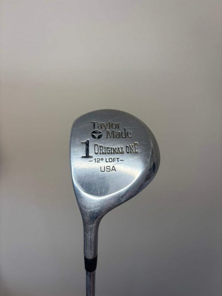 Taylormade Vintage Original One Driver 12 Steel Shaft Regular Flex Lefty 44.25