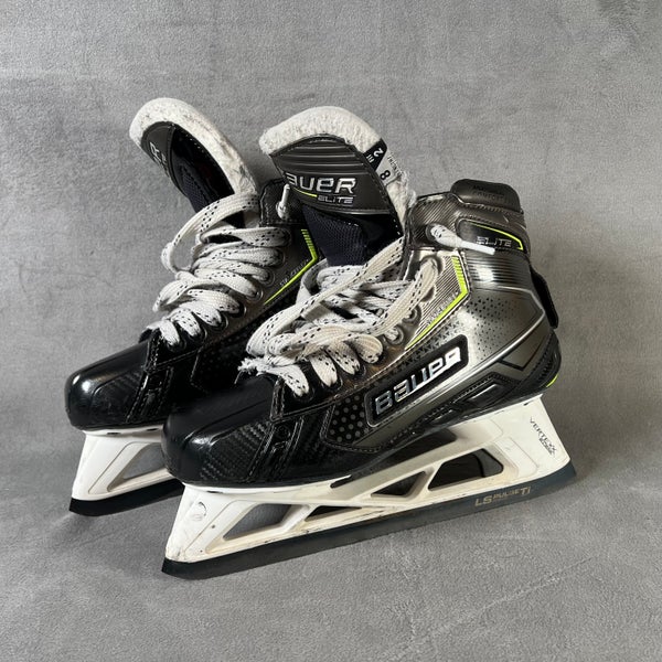 Bauer Elite Hockey Goalie Skates 8 (Used)