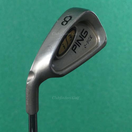 LH Ping i3 O-Size Silver Dot Single 8 Iron Cushin JZ Steel Stiff