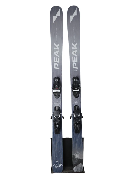 USED Peak 98 Skis 168cm with Salomon Strive 13 Bindings