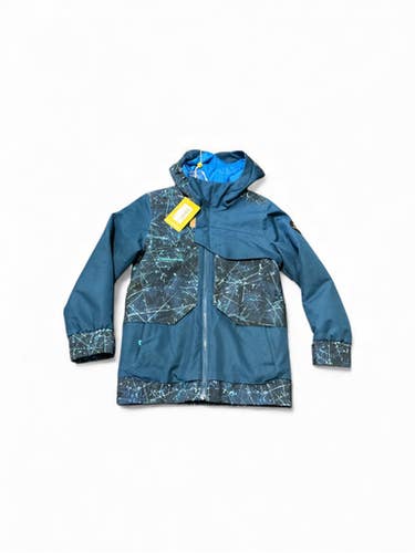 Used Obermeyer Outerwear Heavy Jacket Y Teal SM 11873-S000225511