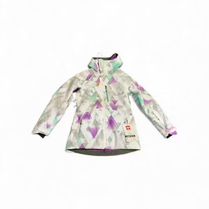 Used 686 Outerwear Heavy Jacket W White And Grey XS 11873-S000225560