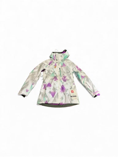 Used 686 Outerwear Heavy Jacket W White And Grey XS 11873-S000225560