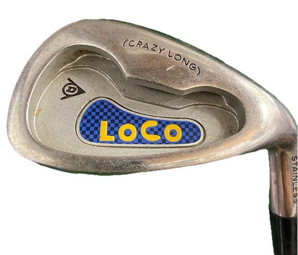Dunlop Loco Pitching Wedge RH PowerPoint Regular Steel 35.5" New 360 Velvet Grip