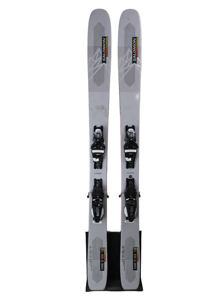 USED 2024 Salomon QST 106 Skis with Look NX 12 Bindings (165cm)
