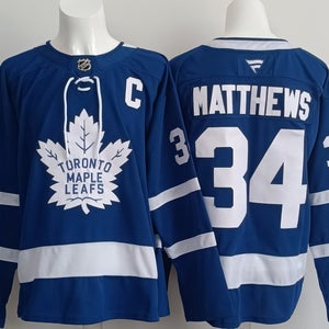 Men's Toronto Maple Leafs Auston Matthews 34 Jersey Size 50