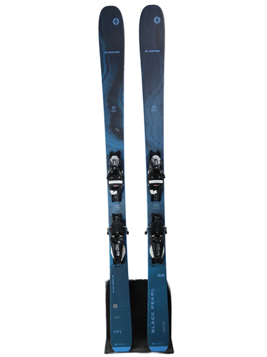 Used Blizzard Black Pearl 88 Ski with Look NX 12 Bindings, 171cm.