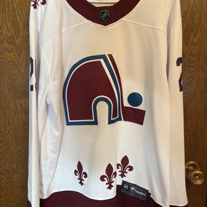 Men’s Nathan MacKinnon Colorado Avalanche Jersey Reverse Retro 1.0 Jersey (M)