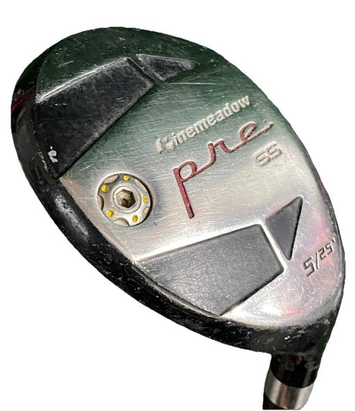 Pinemeadow Pre SS 5 Hybrid 25* RH Men's M-Flex Senior Graphite 39" Factory Grip