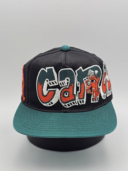 Vintage Bootleg Miami Hurricanes Graffiti USA Embroidered Sports Hat Snapback