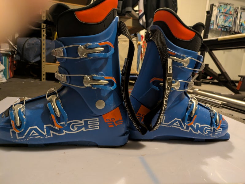 Mondo 26 & 26.5 Unisex Lange Racing RS Ski Boots Stiff Flex (Used)