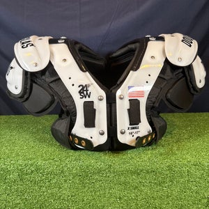 XS Douglas Stock Custom 24SW FLAT Multi-Position Shoulder Pads (New)