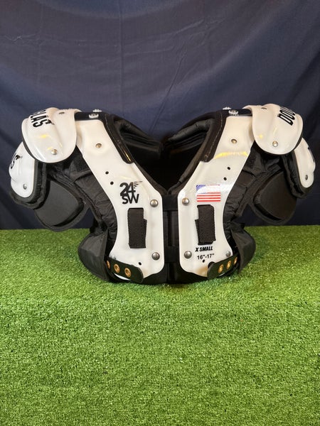 XS Douglas Stock Custom 24SW FLAT Multi-Position Shoulder Pads (New)