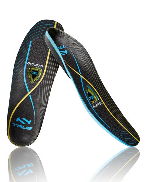 NEW True Genetix Skate Insoles, Low/Mid Arch, Size 5-7.75