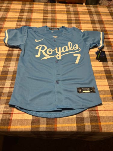 Bobby Witt Jr. Kansas City Royals Medium Boys Nike Jersey