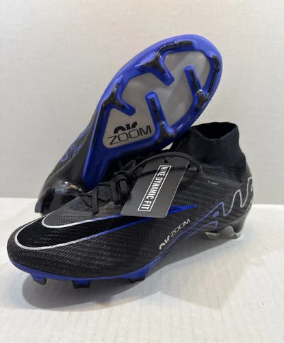 Black Men's Size M 7.5 (W 8.5) Nike Mercurial Superfly Cleats (New)