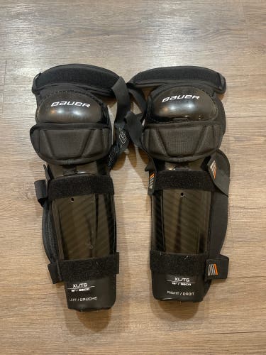 Senior Bauer X 15" Shin Pads (Used)