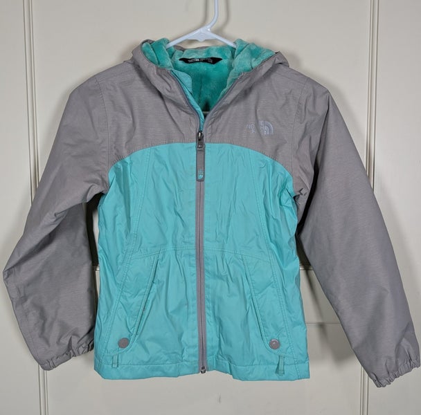 The North Face Dryvent Girls Jacket Size: S (7/8) Hooded Waterproof Fleece Lined